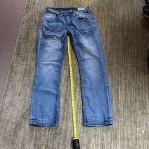 Buckle Men's Light Blue Straight Jeans